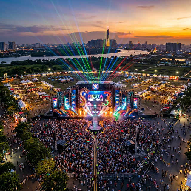 Mega event Countdown Fiesta Việt Nam